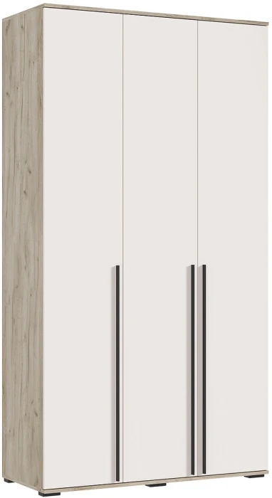 Норд Шкаф 3-х створчатый 1200, Крафт серый/Кашемир