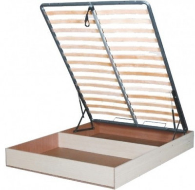 Бельевой ящик с ортопедом и подъемным механизмом 1800