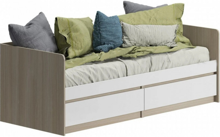 Челси Кровать 80 (Графит, Графит)