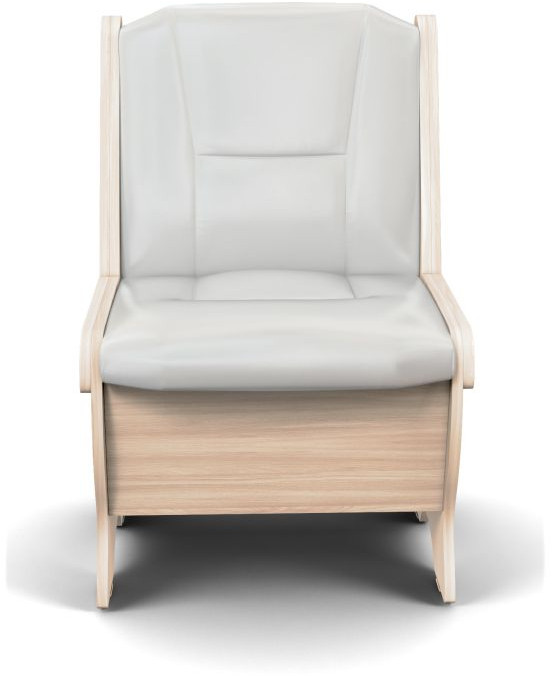 Скамья Лотос 550 ясень светлый/милк