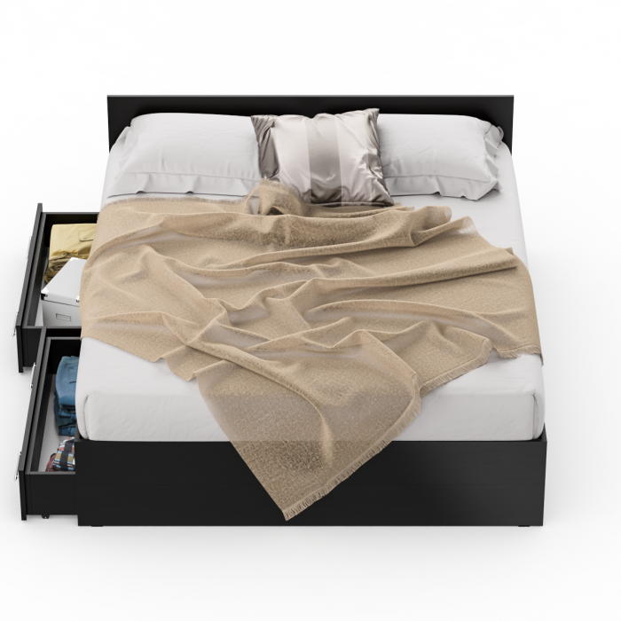 Стандарт Кровать с ящиками 1600, венге