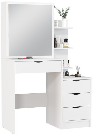 Трюмо 4-25911бел, цвет белый, ШхГхВ 90х40,3х135 см., НЕ универсальная сборка