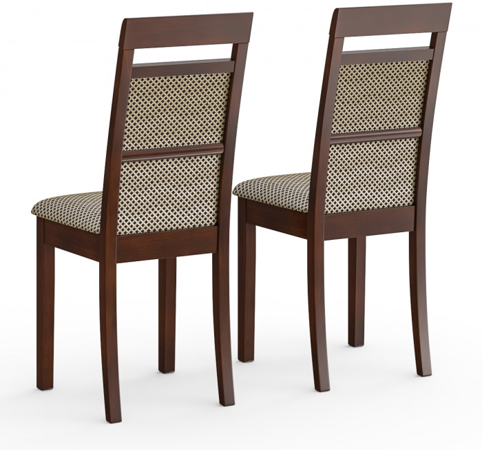 Два стула Мебель--24 Гольф-12 разборных, орех