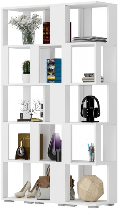 Стеллаж СВК 3 шт., цвет белый, ШхГхВ 105х35х179 см.