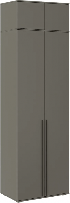 Норд Шкаф двухстворчатый 800 + Антресоль 800 Дуб Крафт