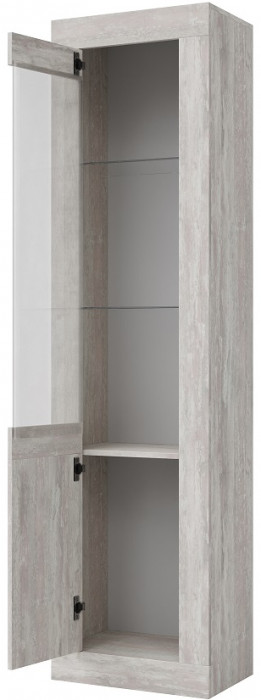 Набор мебели для гостиной "Лондон", набор 3 - Оникс/Бетон пайн светлый