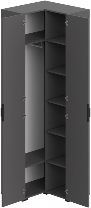 Прихожая Нао, набор №11, Дуб вотан/Белый, Вотан, Simple 27