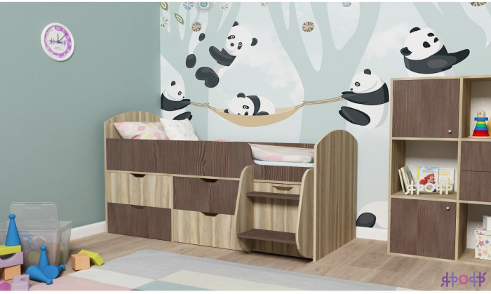 Кровать-чердак Малыш 7 (Винтерберг/Винтерберг)