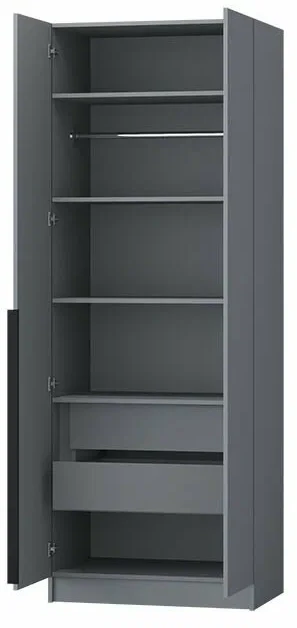 Шкаф Авангард 800, Графит