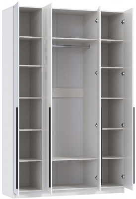 Брандо шкаф для одежды 67.09 МДФ Белый