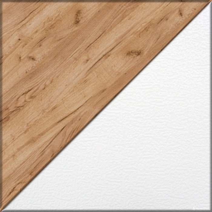 Лидер-8 Шкаф МД 19Б + Стол + Пенал 22Б, цвет белый шагрень/крафт золото, ШхГхВ 285х50/37,5х75/190 или 195х120х75/190 см., НЕ ун.сб.