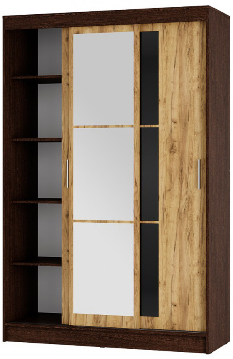 Шкаф-купе Денвер ШКК-03, Венге, Крафт