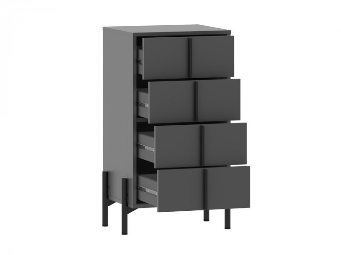 НМ 040.26 комод Тео Антрацит