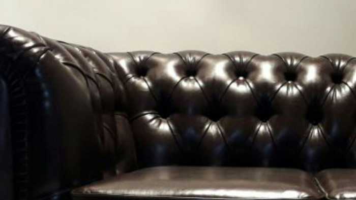 Диван Честер 2- х местный, коричневый