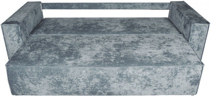 Диван-кровать Лофт Люкс Плюш, еврокнижка, 140х195, серый