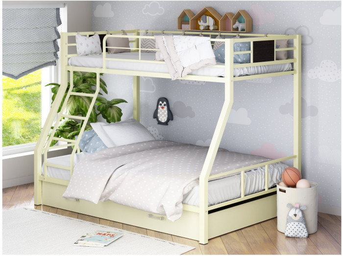 Двухъярусная кровать Гранада-1Я (Коричневый, Венге)