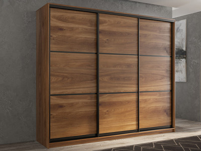 Шкаф-купе Кааппи 4 Кастелло Бренди 180х45х230 см