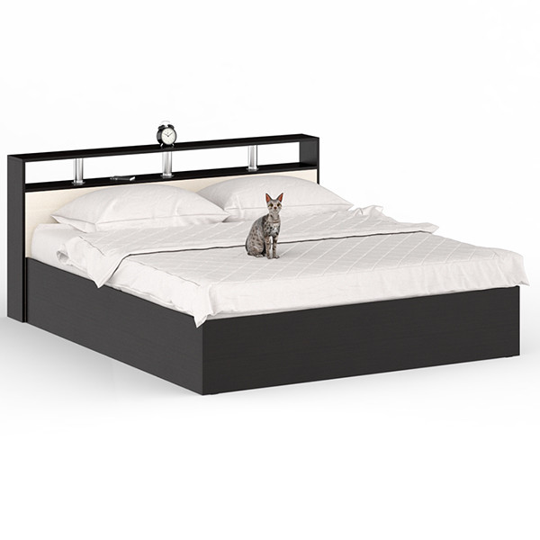 Камелия Кровать 1800, венге/дуб лоредо