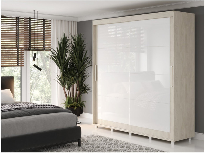 Шкаф-купе Комфорт 12 Прайм EDITION 2,0 (Камень угольный / Черное стекло)