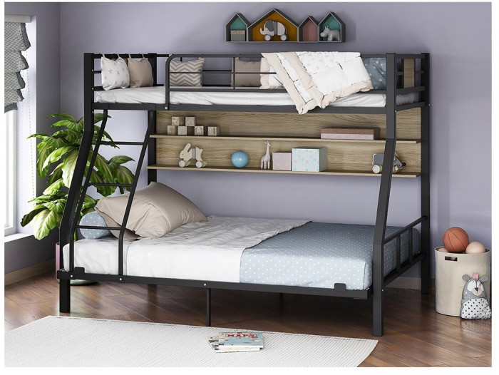 Двухъярусная кровать Гранада-1П 140 (Слоновая кость)