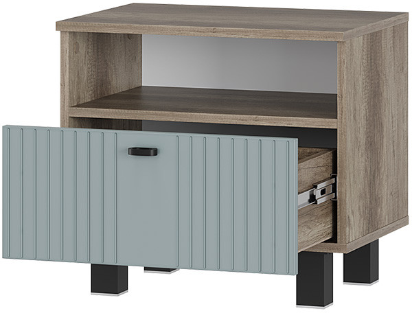 Тумба прикроватная Олива ТБ-14, Дуб каньон, МФ11