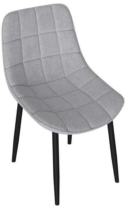 BOSTON Стул (Черный муар/Велюр V002 бургундия)