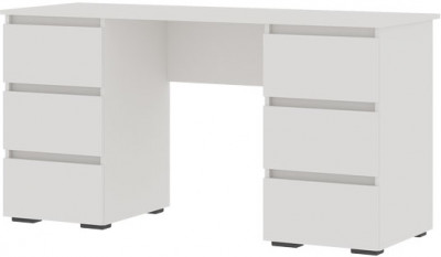 Хелен ПС 02 Письменный стол (1,420х0,730х0,500) белый/белый