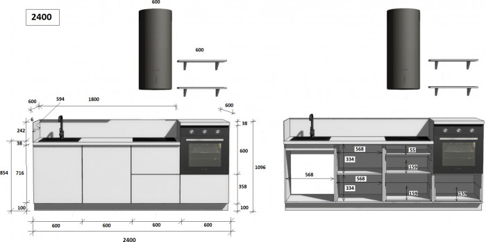КГ 2400 Эмаль, Олива  Арника РМ в.6
