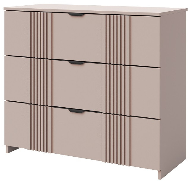 Комод 3 ящика "Харди" - Латте/Ирландский ликер