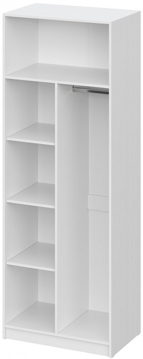 Шкаф распашной Берген ШК-800, белое дерево