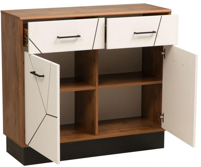 Комод Гамма 54.07 Белый/Таксония