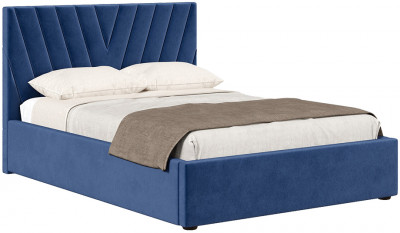 Кровать с подъёмным механизмом 1200 Палермо, синий
