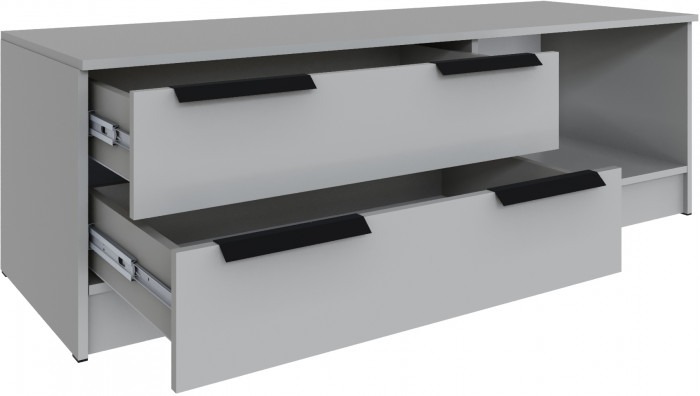 Тумба под ТВ Мадрид (1,5), Камень серый