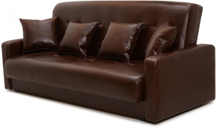 Диван Аккорд 120 коричневый ППУ