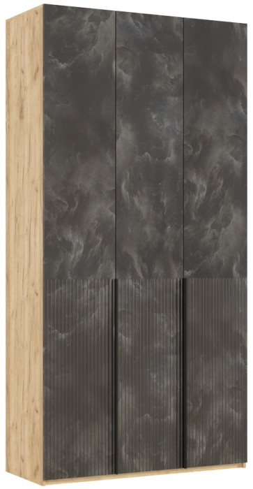 Модульная спальня Марвэл, Дуб крафт/Мальта грей