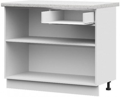 ШН1Я 1000 корпус шкаф нижний б/ст белый