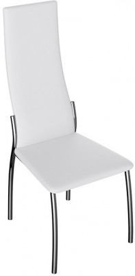 Кредо Стул (Хром, к/з Белый 745а)