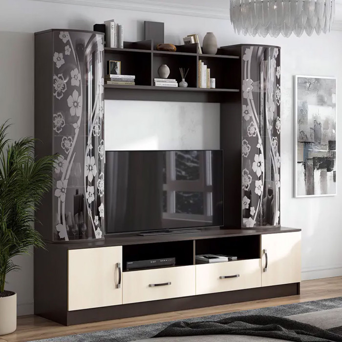 мс для гостиной Марта-15 МИНИ венге/дуб белфорд