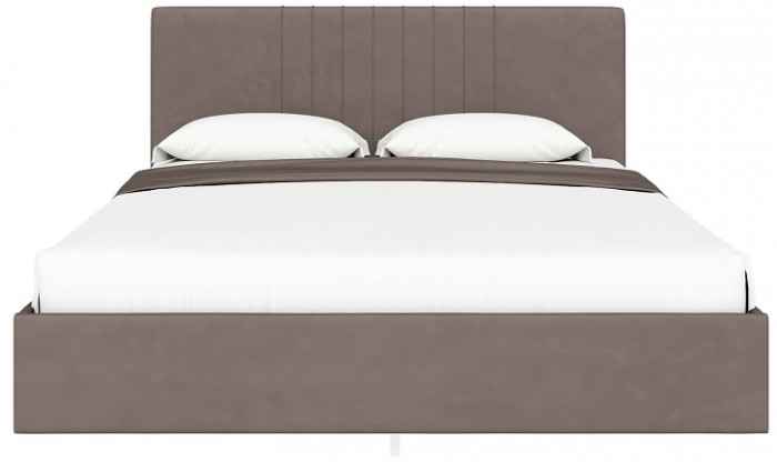 Кровать с латами Соло 160*200, Коричневый