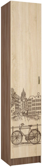 Орион пенал (2200х450х425) ясень шимо/дуб сонома