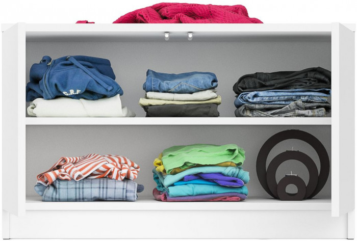 Мори Тумба/антресоль МА900.1, цвет белый, ШхГхВ 90,4х50,4х54,6 см., подходит для шкафа МШ900.1