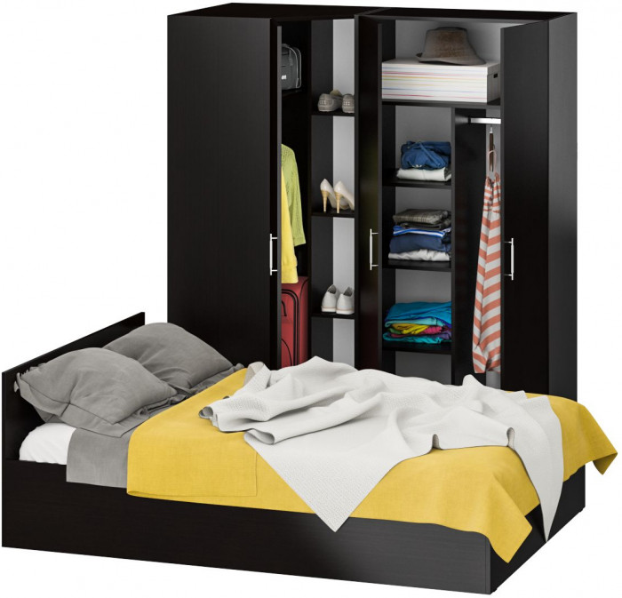 Спальня Стандарт 2-1400, венге