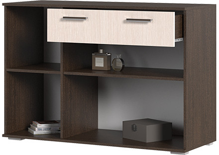 Комод К-4 венге/дуб белфорд