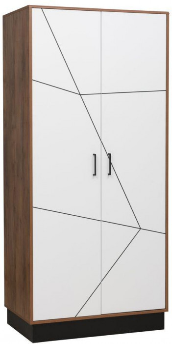 Шкаф для одежды Гамма 54.03 Таксония/Белый