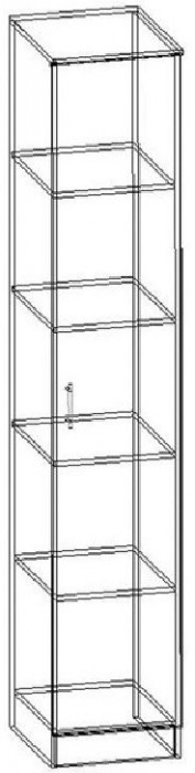 Шкаф Соло Эра (Ясень шимо)