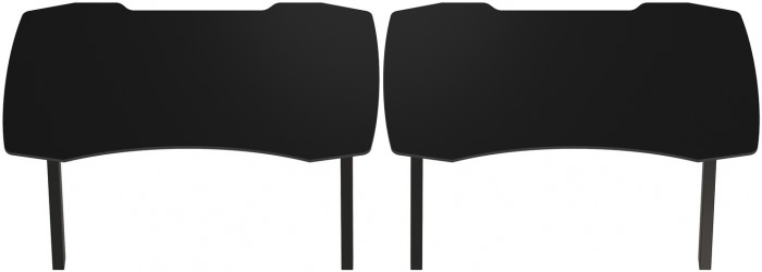 Два игровых стола Мебель--24 GT-2310, цвет чёрный, ШхГхВ 240х60х73 см.(регулировка высоты столов от 72,5 см. до 73,5 см.)