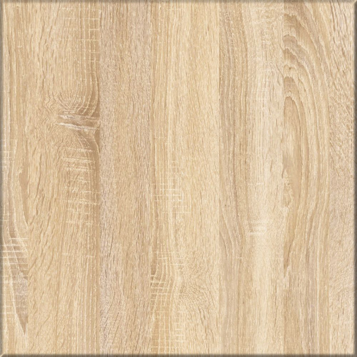 Прихожая П-6 Компоновка № 12, дуб сонома/фасады МДФ белое дерево фрезеровка ромб