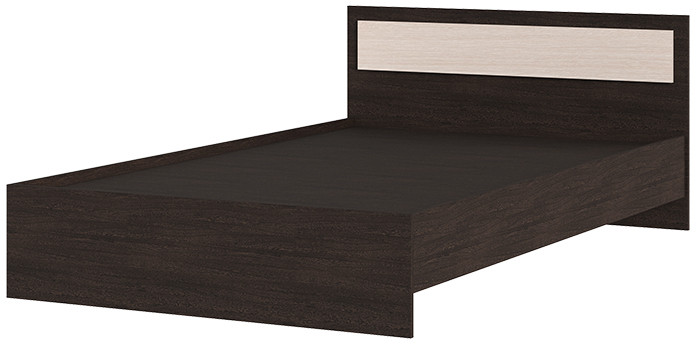 ГАРМОНИЯ КР 609 кровать (1,252х0,7х2,032) венге/белфорт