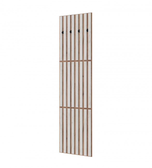 Модульная прихожая Кано, набор 2, Крафт табачный/Крафт белый