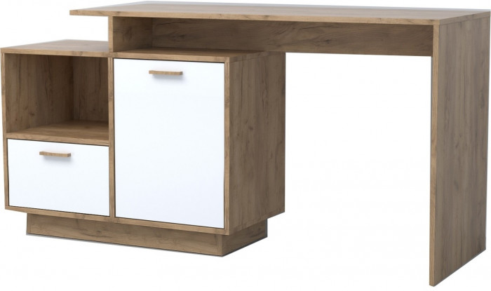 Эго Стол Ст-2 ПД (Камень Темный/Дуб Крафт Золотой)